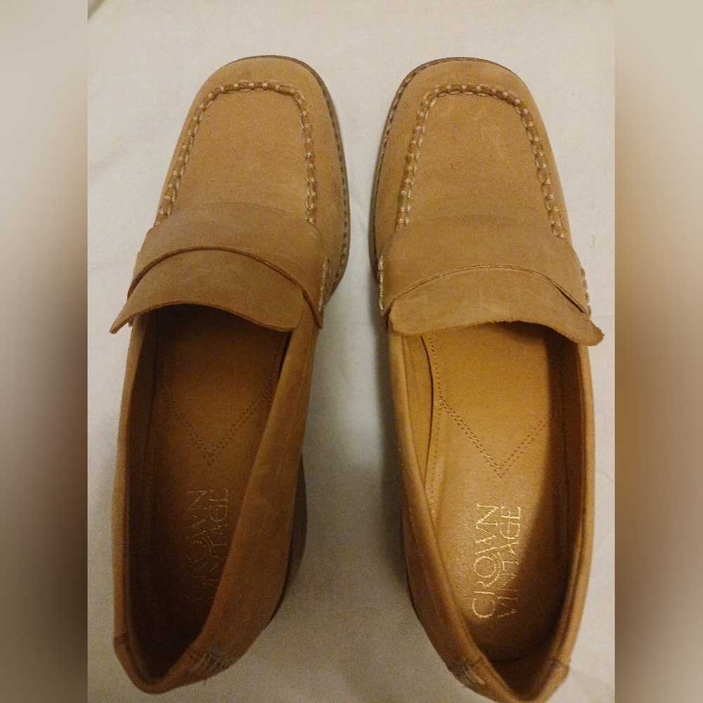 Crown Vintage Hazell Loafer Light Tan Leather Size 7M